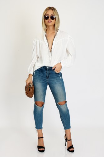 חולצת לילוש לבנה