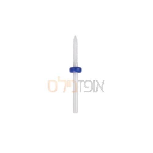 ראש שיוף קרמי שפיץ כחול