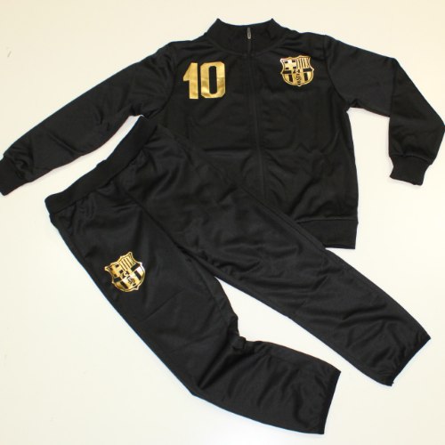 חליפת ברצלונה קרדיגן רוכסן שחור