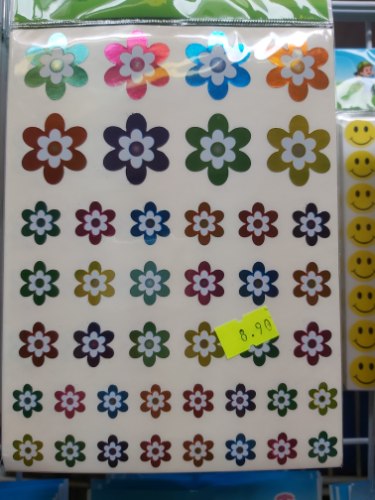 מדבקות פרחים