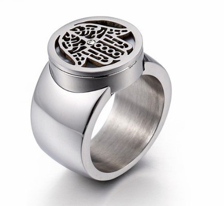 טבעת DOART - חמסה עבה כסוף