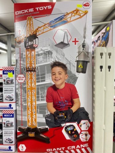 מנוף חשמלי על שלט