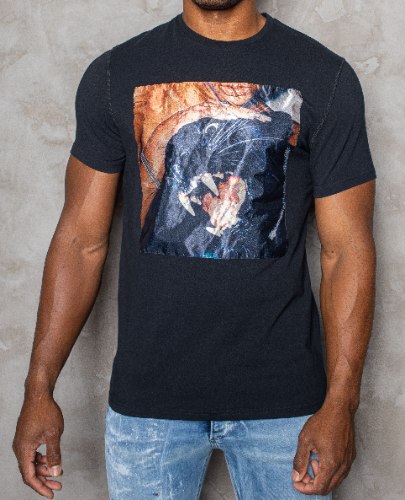 טי שרט  T - AKASHI LOGO צבע שחור