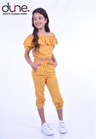 מכנס ארוך שילוב גומי