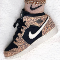 Nike Air Jordan 1 Mid Se Cheetah