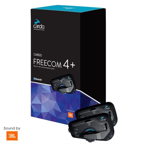 דיבורית לקסדה Cardo Scala Rider Freecom 4 Plus Duo - ערכה זוגית