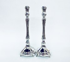 זוג פמוטי כסף טהור סטרלינג 925 האחים חדד