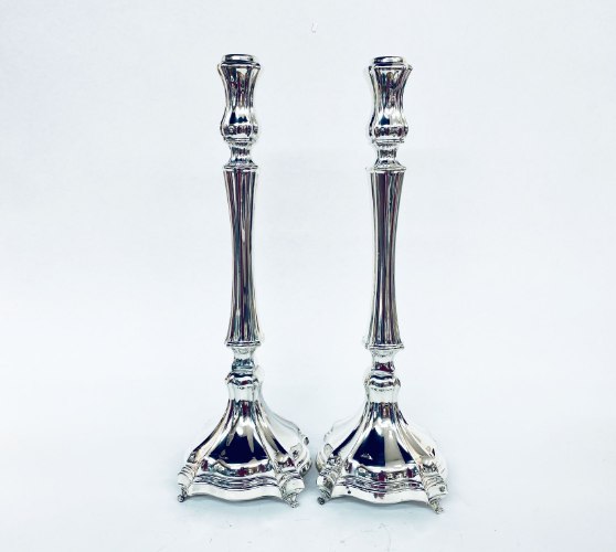 זוג פמוטי כסף טהור סטרלינג 925 האחים חדד