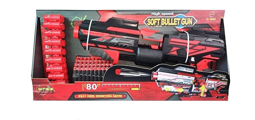 רובה חיצים שחור אדום