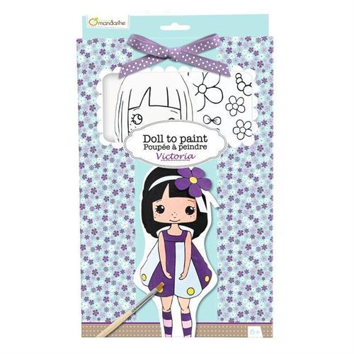 בובת צביעה גדולה - ויקטוריה