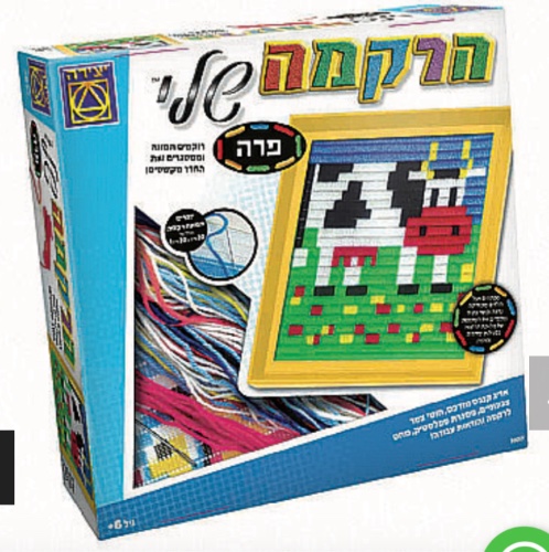 הרקמה הראשונה שלי