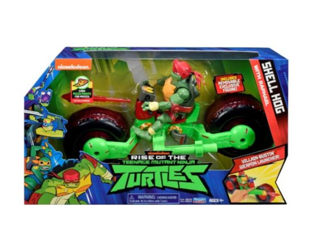 צבי הנינג'ה- האופנוע של מיכאל