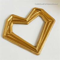 תבנית לב דגם אליס ליצירה | לב אליס| מסגרת לב אליס לטו' באב| עוגה רומנטית טו' באב חדש מאתי דבש