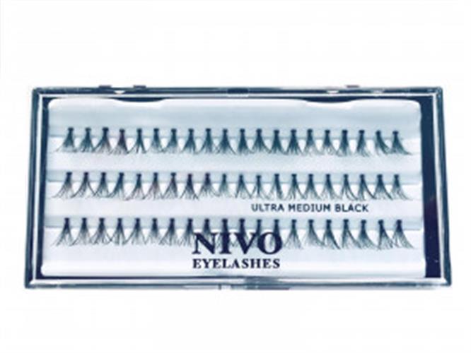 NIVO - ריסים בודדים מדיום כפולים - MEDIUM ULTRA ריסים בודדים NIVO