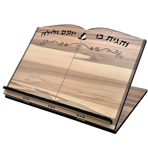 סטנדר שולחני איכותי זר רימונים עץ בהיר