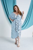 שמלת מיה תכלת