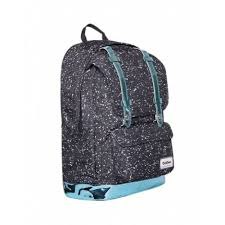 תיק emily הדפס שחור/טורקיז