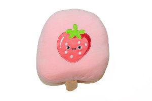 בובת כרית צבעונית ארטיק תות