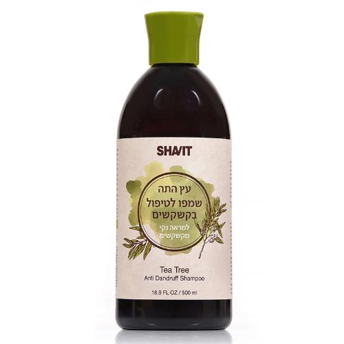 -- שמפו לקשקשים עץ התה --  500 מל - שביט