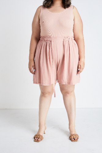 מכנסיי ג׳יה ורוד סומק