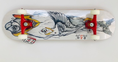 -סקייטבורד אורות בגלגלים