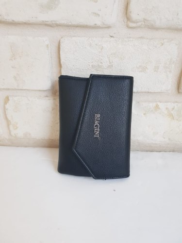 ארנק דמוי עור שחור 4003