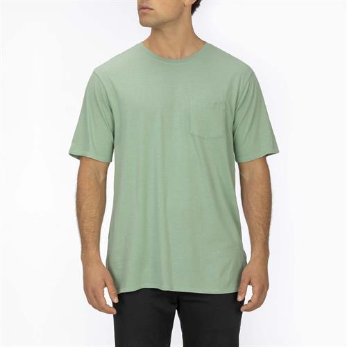 Hurley Washed Staple Pocket T-Shirt - Silver Pine