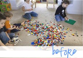 משטח משחקים ענק לילדים - שאוסף את כל הצעצועים:)