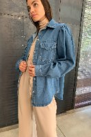 ג'קט/ חולצת ג׳ינס אלאניס