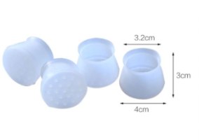 מגני סיליקון לרגלי הכיסא