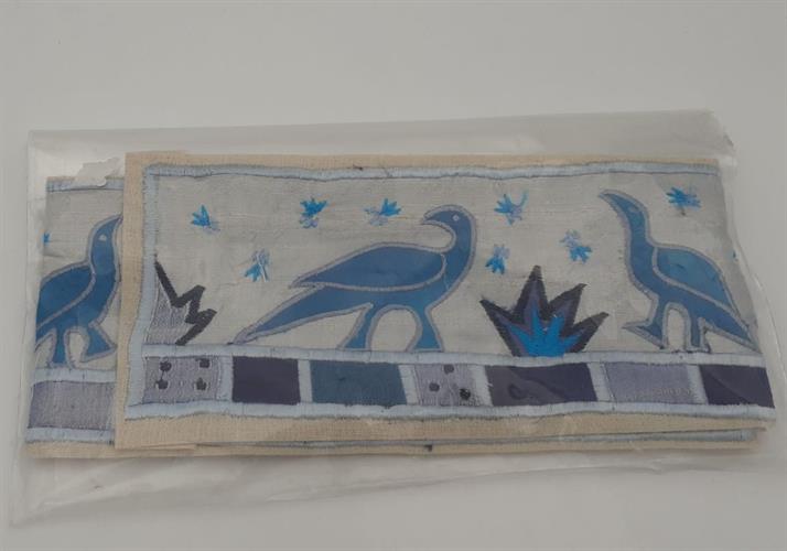 עטרה לטלית רקמת ציפורים