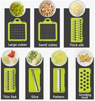 חותך ירקות רב תפקודי-7 להבים להחלפה