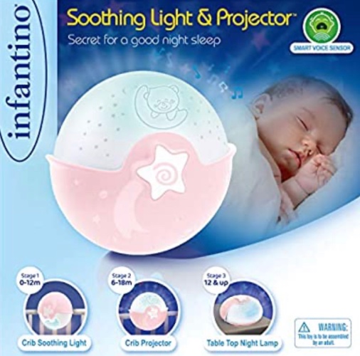 מנורה עם צלילים ללילה טוב