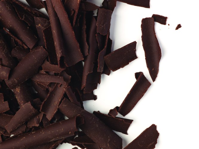 150 גרם שוקולד מריר מגורד