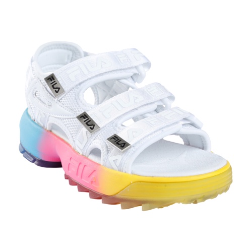 סנדל FILA סולייה צבעונית לבן 28-36