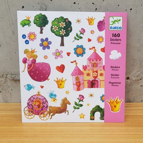 יצירה - 160 מדבקות נסיכות