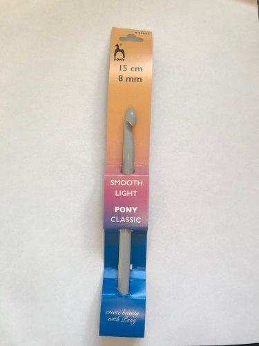 מסרגה, סריגה, מסרגות,חוטי טריקו, מסרגה לקרושה, מסרגה אחת, מסרגה אחת מספר 8