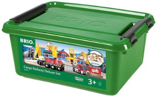 בריו סט רכבת משא מסלול דלוקס (33097) - Brio