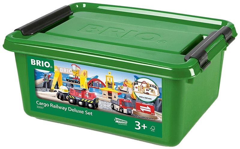 בריו סט רכבת משא מסלול דלוקס (33097) - Brio