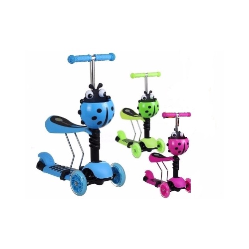 קורקינט הפוך 3 גלגלים + כיסא