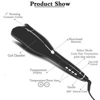 מסלסל שיער אוטומטי ב- 5 דקות