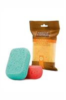 ספוג רחצה עדין מלבני אקווה צבעים שונים