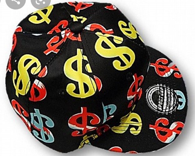 כובע דולר מקושקש