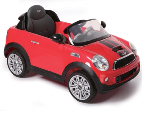 ממונע מיני קופר אדום 6V