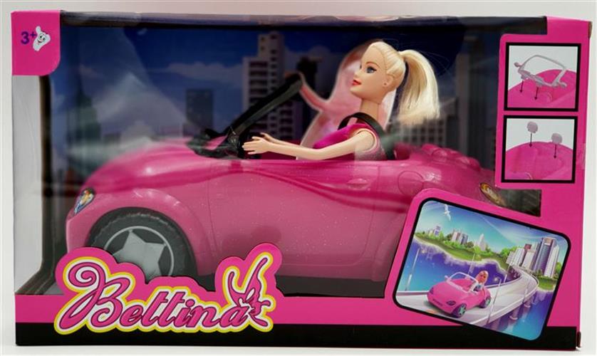 בובה עם מכונית ספורט