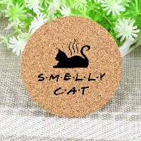 6 תחתיות עגולות שונות של חברים