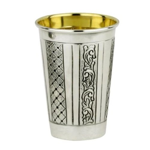 כוס קידוש כסף טהור דגם 50 מדלן
