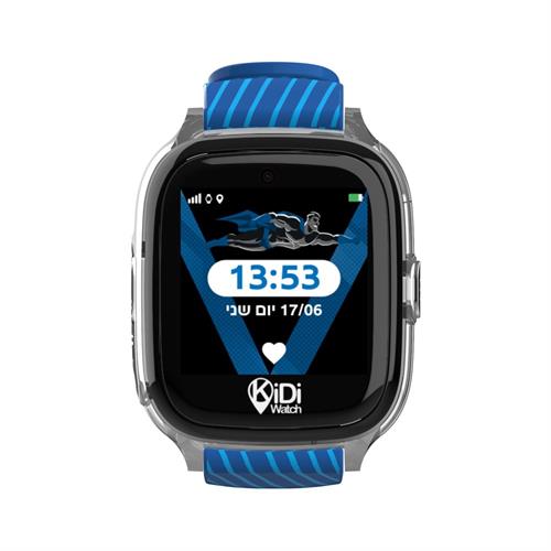 שעון GPS חכם לילדים עם סים מובנה PRO 2.1 עמיד במים כחול