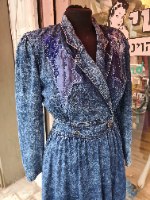 שמלת ג'ינס אייטיז בדרגת פיס מידה S