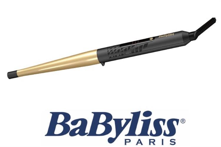 BaByliss מסלסל קוני 13-25 מ"מ עם ציפוי קרמי מוזהב דגם C435E